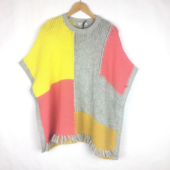 Stella McCartney Other - Stella McCartney Kids Girls Agnes Patchwork Poncho